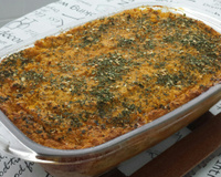 Bolo salgado de cenoura com atum