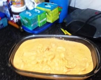 Estrogonofe de camarão