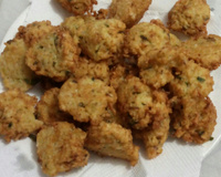 Bolinho de arroz simples da Valéria