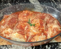 Hambúrguer à parmegiana