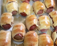 Enroladinho de salsicha