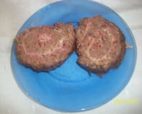 Rocambole de carne moída