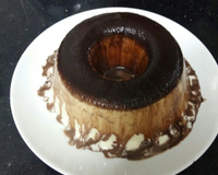 Sorvete pudim cremoso