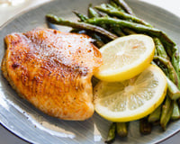 Filé de peixe na airfryer