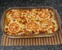 Lasanha de carne moída