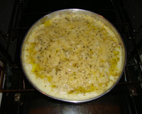 Purê de batata com frango