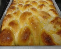 Pão doce de leite condensado de liquidificador