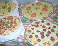 Massa de pizza profissional