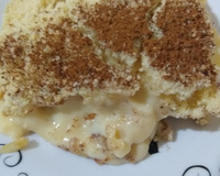 Bolo farofa de banana