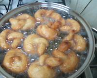 Rosca de massa de pão