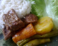 Picadinho de carne com legumes fácil