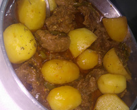 Contra file com batatas