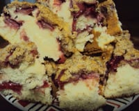 Cuca de morango da Karine