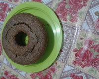 Bolo integral de banana com aveia