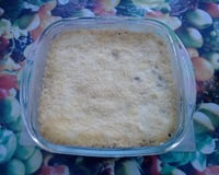 Escondidinho de mandioca com carne moída