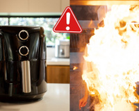 Tenha muito cuidado ao cozinhar esses alimentos na airfryer ou haverá um incêndio na sua cozinha