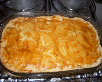 Empadão de frango com catupiry