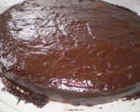 Bolo de maracujá com chocolate