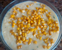 Creme de milho verde