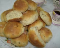 Pãezinhos de Cebola e Cebolinha