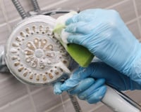 Não precisa de bicarbonato e muito menos de água sanitária: a maneira ideal de remover o calcário dos ralos do chuveiro e evitar a baixa pressão da água