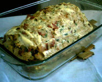 Rocambole de frango divino