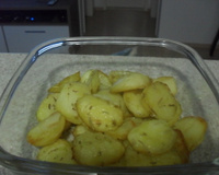 Batata assada com alecrim