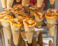 Pizza de cone: confira a receita completa