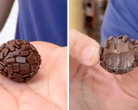Já pensou em fazer brigadeiro sem precisar de leite condensado, nem panela? Parece sonho, mas é o que ensina essa receita de 3 ingredientes