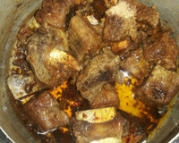 Costela assada na panela de pressão