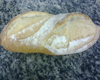 Panhoca com  queijo gorgonzola