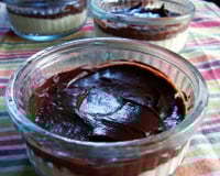 Creme de cupuaçu com chocolate