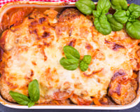 Receita sem carne: lasanha vegetariana de berinjela fácil de fazer e muito saborosa