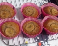 Cupcake de Banana com Canela