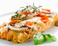 Filé de tilápia ao molho champignon