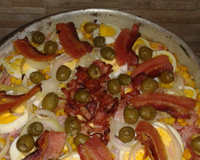 Torta portuguesa de liquidificador