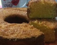 Bolo de milho no liquidificador