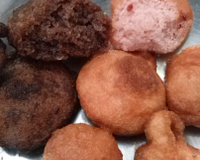 Bolinho de chuva de morango ou chocolate (sem ovo)