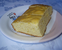 Bolo de Fubá com Coco