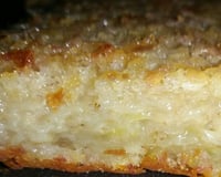 Bolo de banana, tapioca e aveia