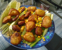 Bolinho de milho verde