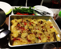 Filé de panga ao forno