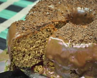 Bolo de iogurte grego com ovomaltine