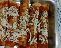 Panqueca fácil de presunto e queijo