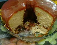 Bolo dois amores (queijo com goiabada)