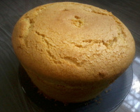 Bolo de fubá de liquidificador super fofo