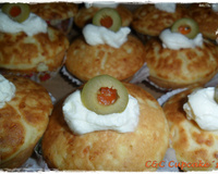 Cupcakes salgados da Aline