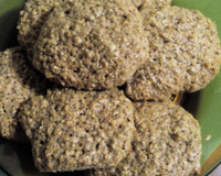 Biscoito integral de aveia