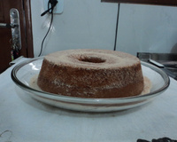 Bolo de casca de maçã