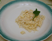 Arroz à piamontese do Junior